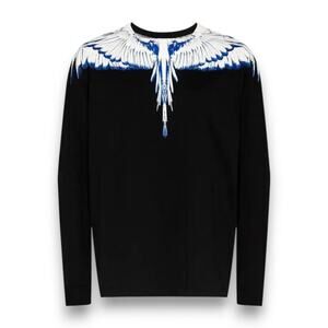 Marcelo Burlon County of Milan Top Icon Wings Long Sleeve T-Shirt (Size XS)